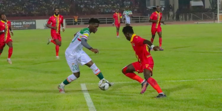 Les Aigles du Mali Monstrueux devant les diables rouges du Congo.