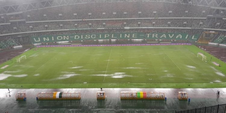 AMICAL INTERNATIONAL COTE D’IVOIRE-MALI : UNE PLUIE A INTERROMPU LE MATCH