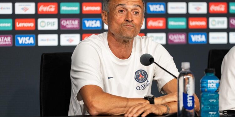 MONDIAL DES CLUBS :  LUIS ENRIQUE ENTRAÎNEUR DU PSG « Nous  ne changerons pas de philosophie »