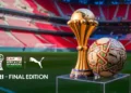 POUR LA FINALE CAN MAROC 2025 La CAF et PUMA ont dévoilé une version spéciale du ballon officiel ITRI
