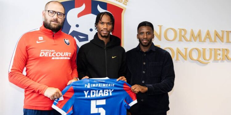 Yoro Diaby nouveau défenseur du Stade Malherbe Caen